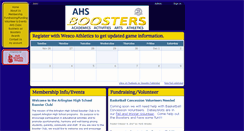 Desktop Screenshot of ahsboosterclub.com